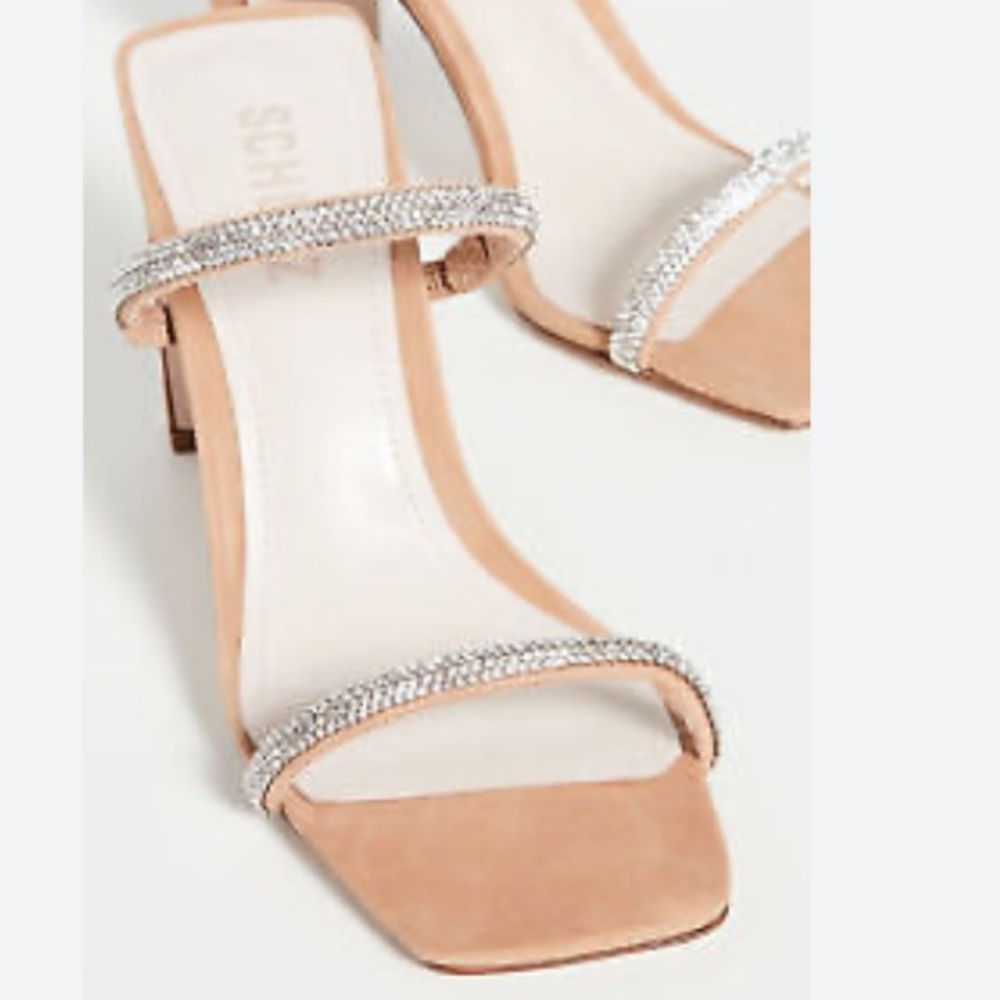 Schutz rhinestone heels